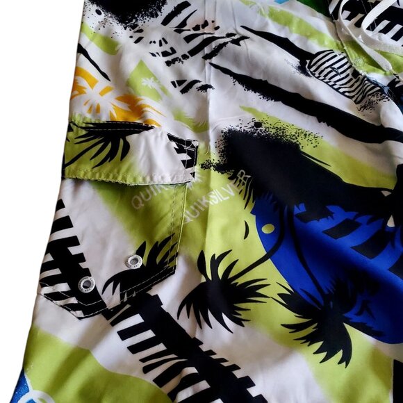 Quiksilver Swimwear Teen Waterman size 32 - Picture 2 of 4